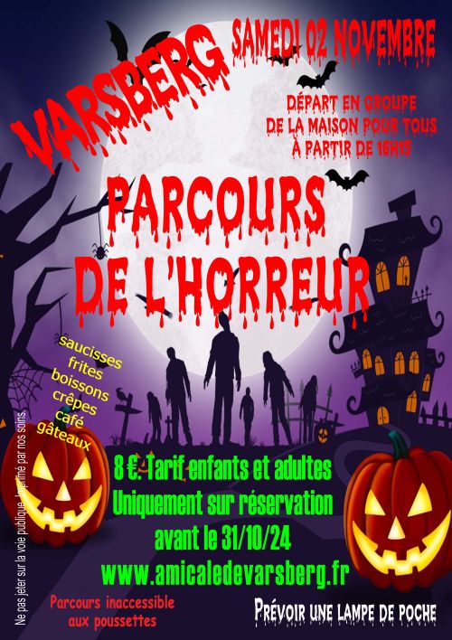 Varsberg parcours de l’horreur